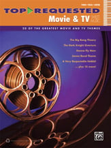 Top-Requested Movie and TV Sheet Music piano sheet music cover